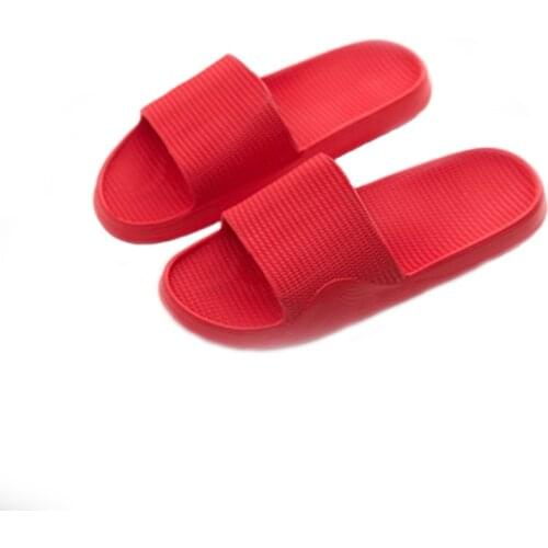 Slippers Women New Summer Bathroom Sandals Women Thick-Soled Non-Slip Home Men Slippers Couple Home Sandals And Slippers Men