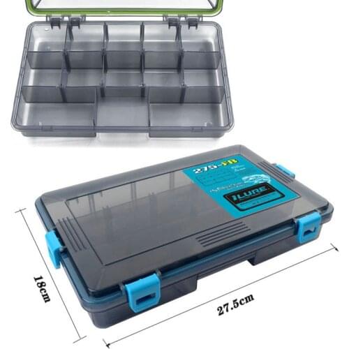 Waterproof Fishing Tackle Box Large Capacity Fishing Accessories Tool Storage Box Fish Hook Lure Fake Bait Box Fishing Supplies