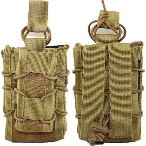 Militar Tactical Nylon Pouch Molle Double Magazine Pouch Adjust Storag Bag Ammo Pocket Hunting Rifle Bag Carrier Gun Accessories