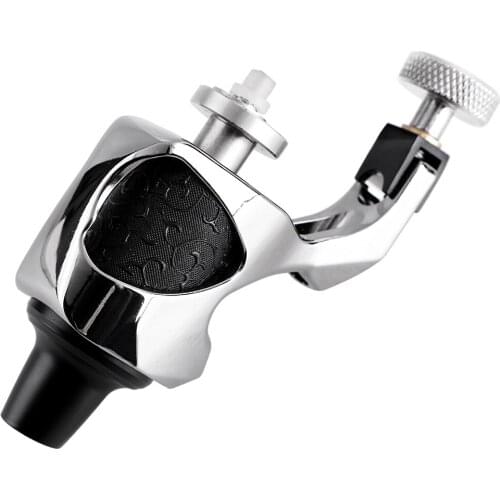Stigma Rotary Tattoo Machine Gun with Motor DC Kabel and Clip-cord for Tattoo Supply Liner and Shader Maschine SILVER BLACK