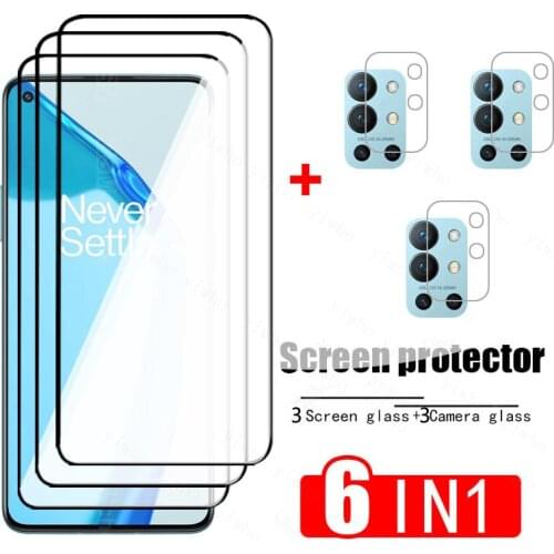 Full Coverage Tempered Glass for OnePlus 9R Camera Lens Film Protector On One Plus 9 R 9R Phone HD Screen Protective Safety Glas