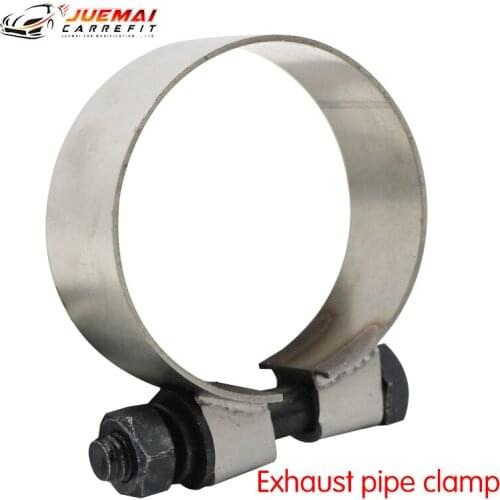 1pcs Hose Clamps T Bolt Automotive Exhaust Pipe Clip Sealing Welding Marine Clamp