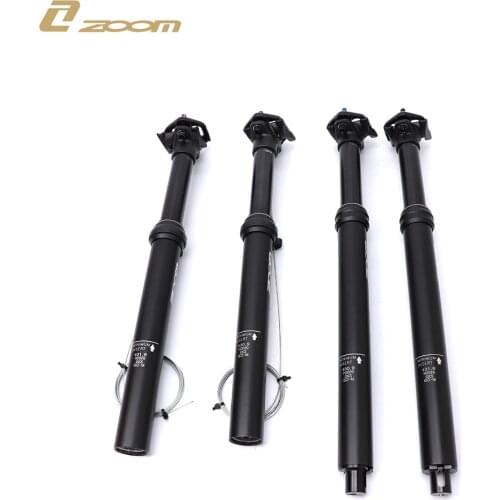 ZOOM MTB Bicycle 31.6mm 30.9mm Wire Remote Control Dropper Seatpost Hydraulic Lifting Internal Seat Post Tube For Mountain Bike