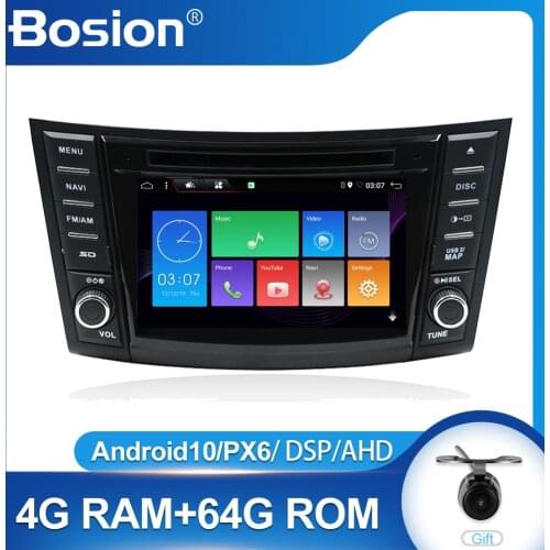 Bosion 7" 4GB+64G 2 din Android 10 Car DVD Player for Suzuki Swift 2011 2012 2013 2014 2015 Car Radio GPS Navigation WiFi Player