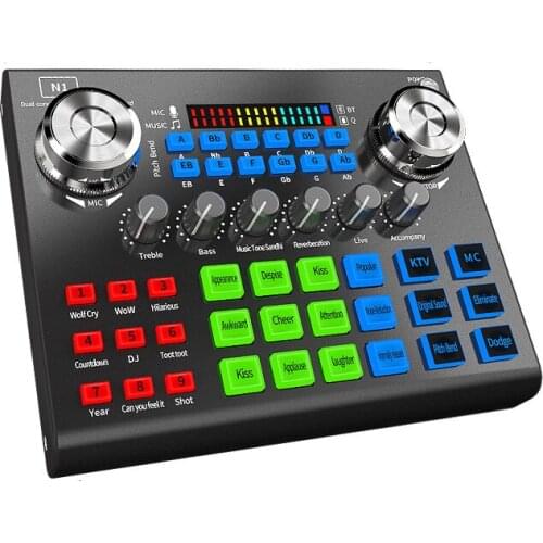 Free Sample Mao Portable All-in-one Podcast Production Studio Audio Interface Recording Studio Sound Card