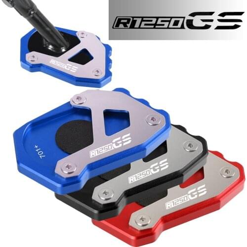 For BMW R1200GS LC ADV 2016+ R1250GS ADV 2019 2020-2021 Motorcycle Parts Kickstand Extension Foot Side Stand Enlarger Plate Pad