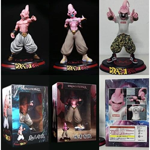 GK Tattoo Majin Buu Action Figure Fashion Toy Brinquedos Toys Christmas Gifts Anime 1/8 Scale Painted
