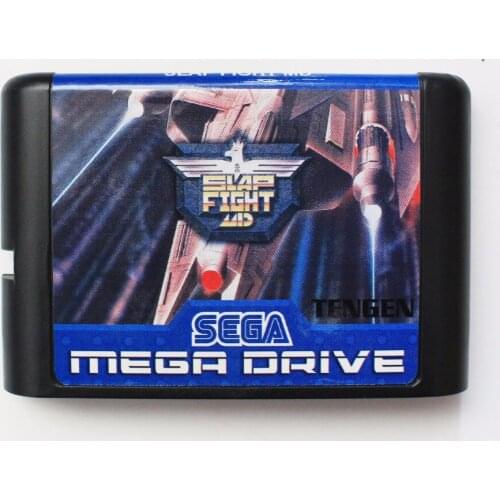 Slap Fight 16 bit SEGA MD Game Card For Sega Mega Drive For Genesis