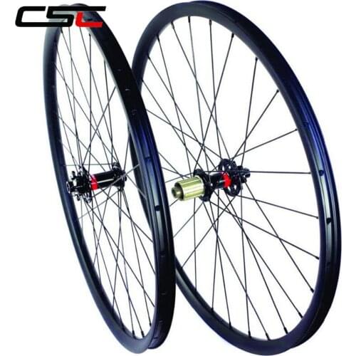 27.5inch 38mm Wide Hookless Mountain bike carbon wheels MTB bicycle wheelset D791SB D792SB D411SB D412SB Option