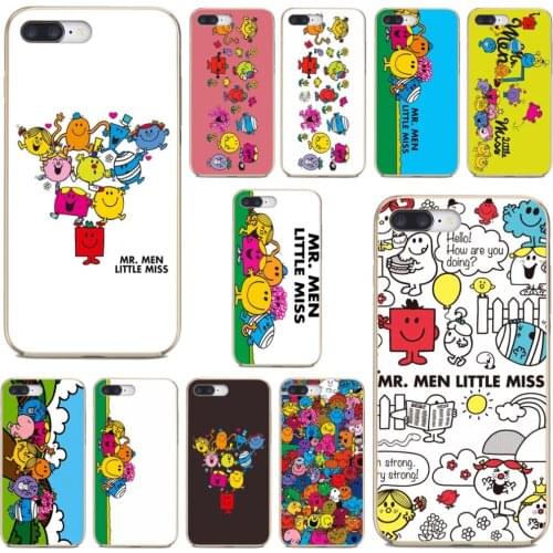 For Samsung Galaxy A9 A8 Star Lite A3 A5 A7 A6 Plus 2018 2015 2016 2017 Anime-Mr.-Men-and-Little-Miss-Print Soft TPU Cover