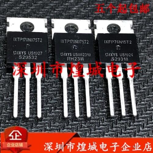 Original 5PCS/ IXTP170N075T2 IXFP76N15T2 BCR16CM-12L TO-220
