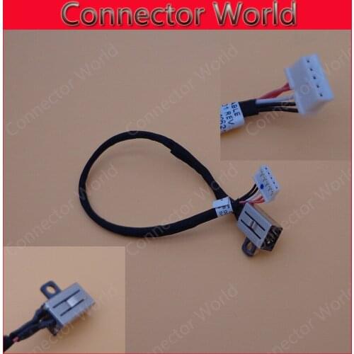 Power For Dell B551 Inspiron MICRO socket connector New DC Jack with cable DC laptop Power Jack female connector with cable