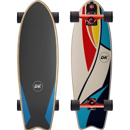 32inch P7 Maple Carver Surf Land Skateboard Men Professional For Adult Highly Smooth Skateboards 4 Wheels Skating Skate Board
