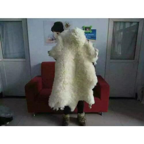 Tibetan tibet Genuine Sheepskin rug soft Dense long, wool color 100% natural