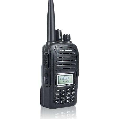 Waterproof walkie talkie VOX dual band VHF 136-174MHz & UHF 400-520MHz Scrambler roger beep talkie talkie HIROYASU F2000