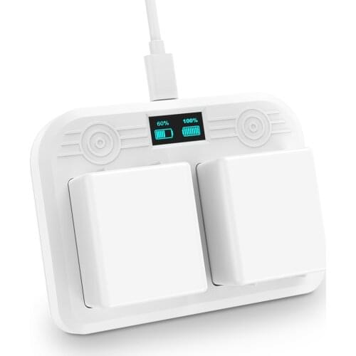 Battery Charger Station Compatible with Arlo Ultra 4k Arlo Pro 3 Camera Dual Charging Station LED Display