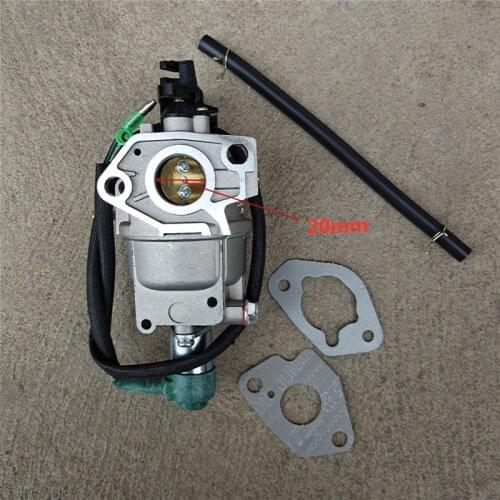 173F 177F CARBURETOR W/ SOLENOID AUTO. CHOKE VALVE FOR HONDA GX240 GX270 3.5KW EC 3800 4000 GENERATOR CARB 4KW CARB ASY PARTS
