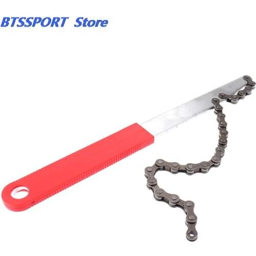 29cm Bike Chain Whip Freewheel Sprocket Cassette Tool Cycling Bicycle Chains Whip Wheel Sprocket Remove Repair Kit