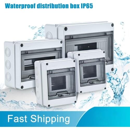 5Ways Household outdoor waterproof circuit breaker distribution box- Electrical Distribution Box Waterproof Junction Wire Box