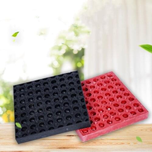 120X120X20mm Heavy machinery Anti Vibration Mat multi rubber Non-slip pad Furniture Refrigerator Washing Machine Protection