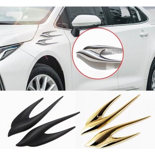 Car Peaceful Swallow Stickers for Audi A3 A4 A5 A8 Dacia Logan Fiat Aegea BMW Jaguar Ford Auto Emblem Decals Exterior Decoration