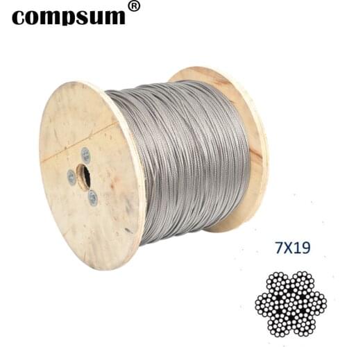 Stainless Steel Wire Rope Towing rope truck soft rope Towing rope / Lifting Cable / soft rope / Clothesline / car rope rescue