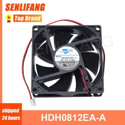 For HDH0812EA -A 12V 0.38A 8025 large air volume fan 8CM