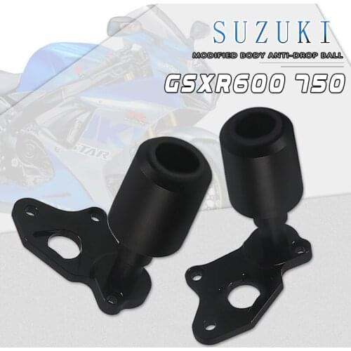 For SUZUKI GSXR 750 600 2006-2016 GSXR750 Motorcycle CNC Falling Protection Frame Slider Fairing Guard Anti Crash Pad Protector
