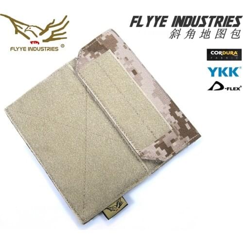 FLYYE Administrative Storage Pouch Bag pockets MOLLE system Bevel Map Pack FY-PH-C003