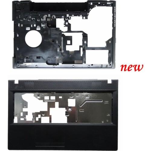 GZEELE New for Lenovo IdeaPad G500 G505 G510 Upper Palmrest Case & Bottom Case Cover