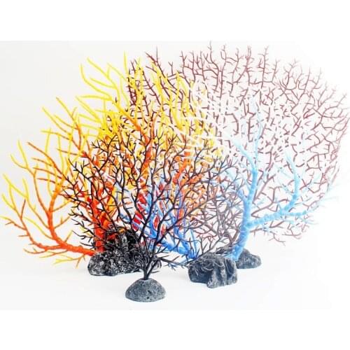 Simulation Coral Branch Decor Plant Sea Tree Plastic Dried Branch Aquarium Decoration Fishing Tank Landscaping Decor Plants