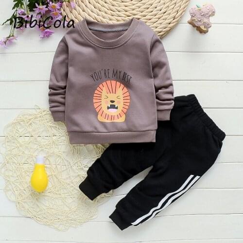 Infant Clothing For Baby Girls Clothes Set 2021 Autumn Spring Newborn Baby Boys Clothes T-shirt+Pant 2pcs Suit Baby Costume