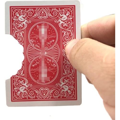 Professional Bite Out Card magic tricks card magic illusions card tricks stage magic mental Magic Props Illusion Mentalism