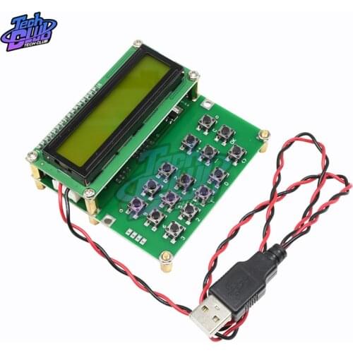 35MHz-4000MHz Simple RF Signal Source VFO Variable-Frequency Oscillator Signal Generator LCD Display ADF4351 Signal Generator