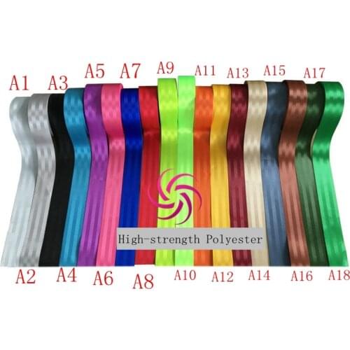 3.6 Meter 1.9'' Wholesale 3 4 5 POINTS Car Seat Belt with Harness Racing Safety Seat Belt DIY Girdle Wrap For Honda VW Ford