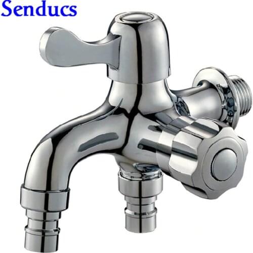 Senducs Washing Machine Faucet with Quality Zinc Alloy Home Washing Machine Tap and Garden Bibcock for Fashion Home Bibcocks