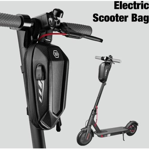 Electric Scooter Handlebar Bag Waterproof 3D Shell Shockproof Bicycle Bag Electric Skateboard Bike Accessories