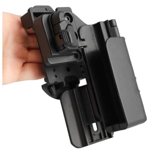 Tactical Airsoft Pistol Gun Holster For Glock 17 19 22 34 Quick Draw Pull Holster IPSC Match Hunting Gun Equipment Accessory