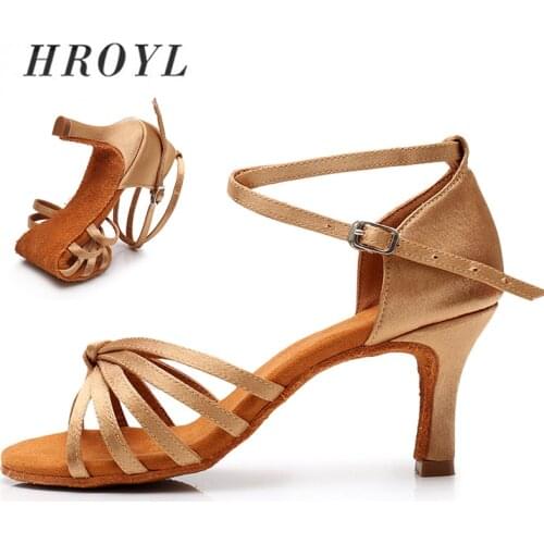 Hot selling Women Professional Dancing Shoes Ballroom Dance Shoes Ladies Latin Dance Shoes heeled 5CM/7CM 8 colour EU34-42