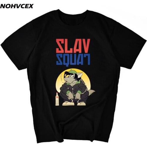 Nu Pogodi Short Sleeve Graphic Tee Shirt Cotton Funny