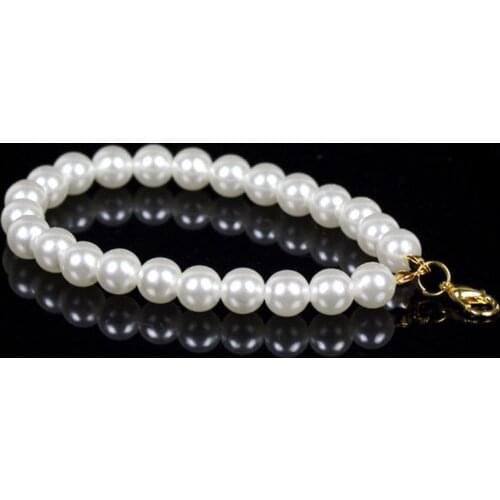 DIY Pearl Keychain Car Handbag Pendant Connector Hanger Hook Jewelry Findings