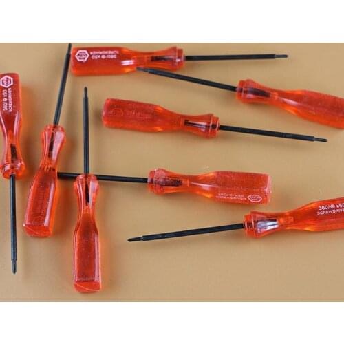 1000PCS riangular 2.00mm Tri Wing Phillips screwdriver Y screw drive for NDS DS Lite Gameboy GB GBA NGC