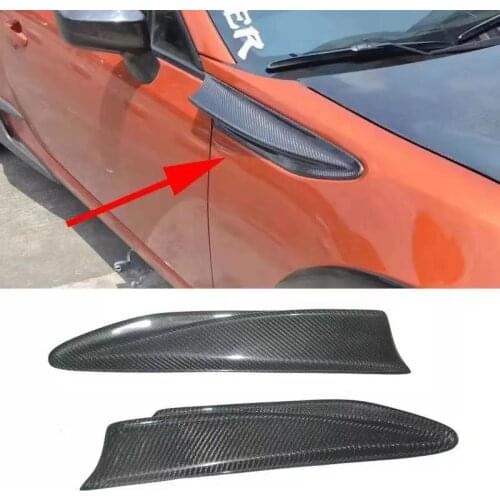 2013-2020 Toyota GT86 Subaru BRZ Scion FR-S side fender fin vents carbon fiber