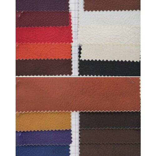 30 yards Crazy Horse embossed leather / oil leather embossed litchi grain leather / quality synthetic PU leather / imitation