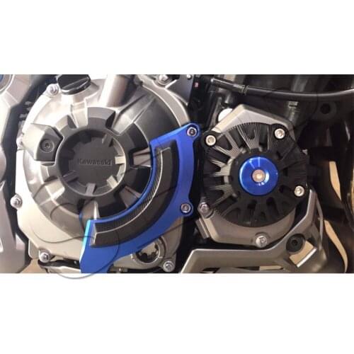 Motorcycle Accessories Engine Timing Oil Filter Cover Engine Stator Protective Case Cover Set Decoration For Kawasaki Z900 2017