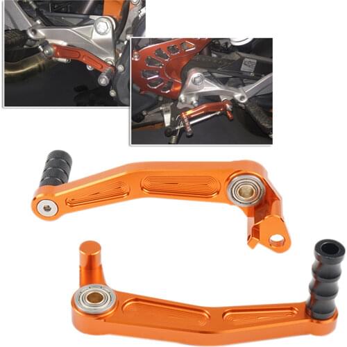 NICECNC Foot Rests Foot Brake Clutch Gear Pedal Lever Shifting Lever For KTM Duke 125 200 390 RC125 RC200 RC390 2014-2016