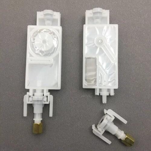 10PCS Ink damper DX5 head with connector for Mimaki JV33 JV5 CJV30 Mutoh Galaxy Thunderjet eco sovlent printer printhead dumper