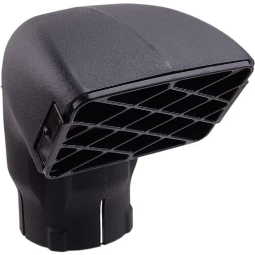 Black Car Auto Air Ram Snorkel Head Top 3.5'' Fit for Toyota Landcruiser VDJ76/78/79