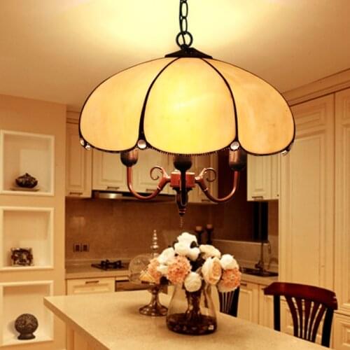 Jane retro restaurant chandelier bedroom porch corridor balcony lamp glass lamp single head light personality YA72616