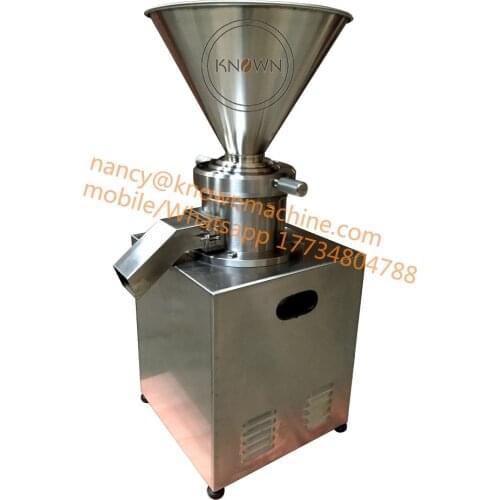 Hot sale JMC60 home peanut butter making machine stainless steel colloid mill in kenya